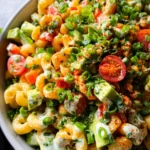 Buffalo Chickpea Pasta Salad 34 Buffalo Chickpea Pasta Salad