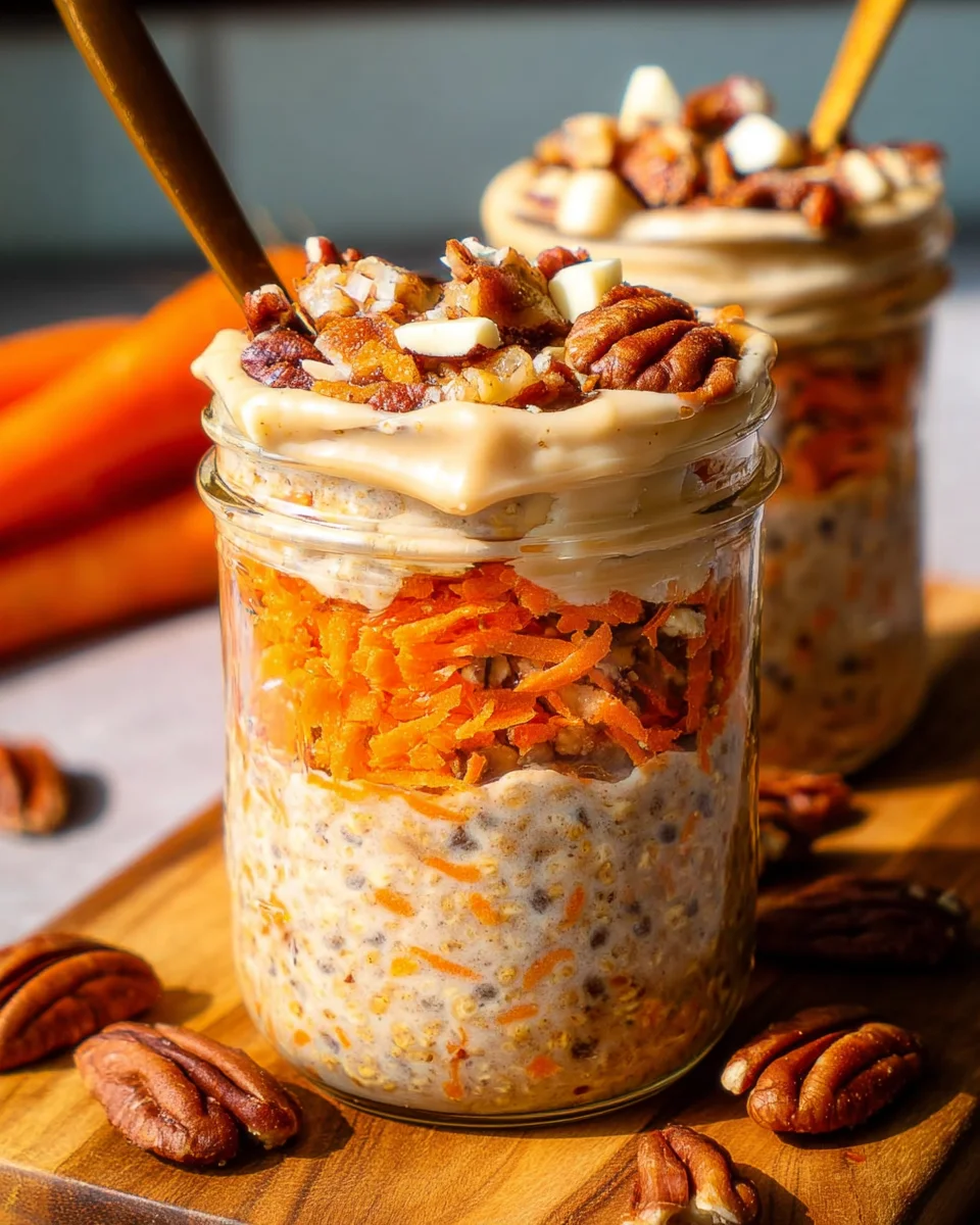 Carrot Cake Overnight Oats 21 Carrot