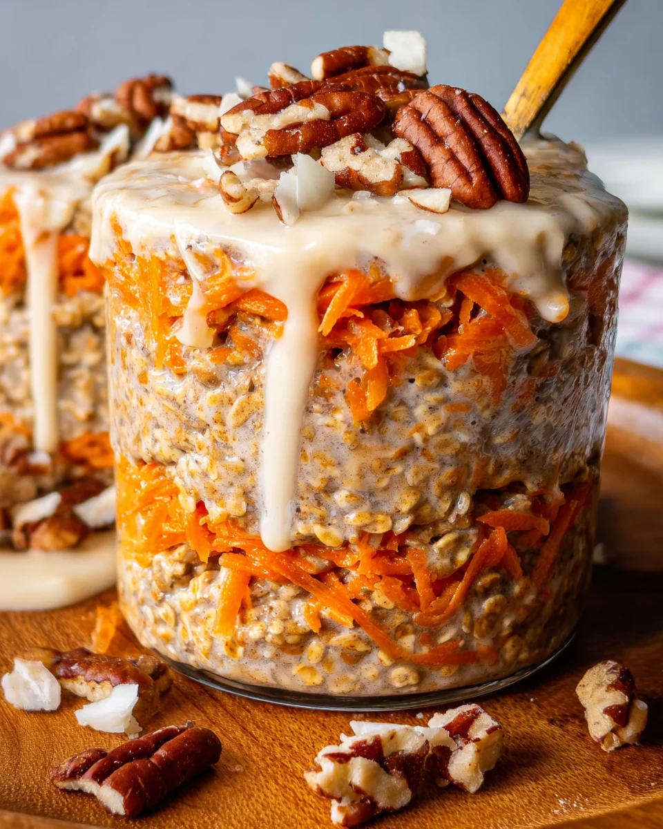 Carrot Cake Overnight Oats 22 Carrot