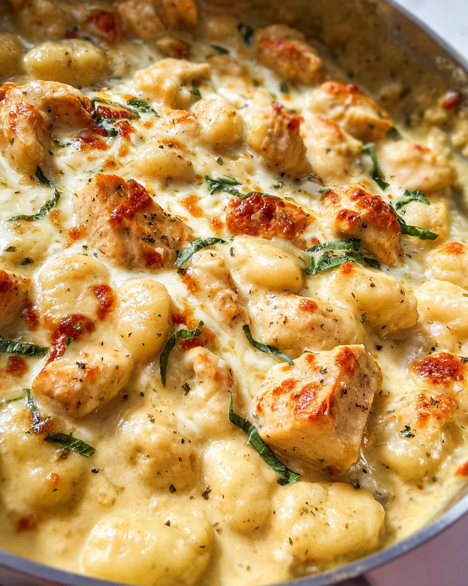Chicken Alfredo Gnocchi 22 Chicken