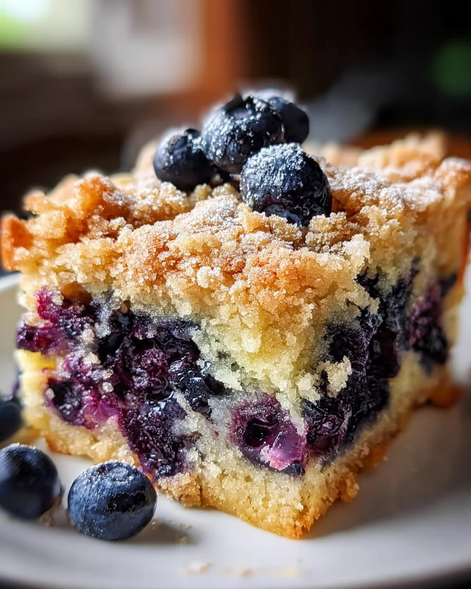Classic Blueberry Buckle