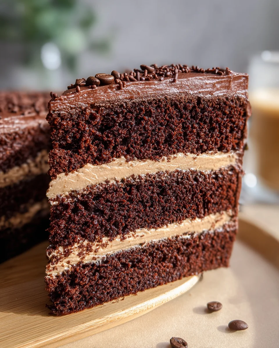 Coffee Chocolate Cake