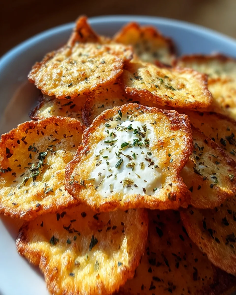Crispy Cottage Cheese Chips 19 Crispy