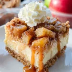 Easy Caramel Apple Cheesecake Bars