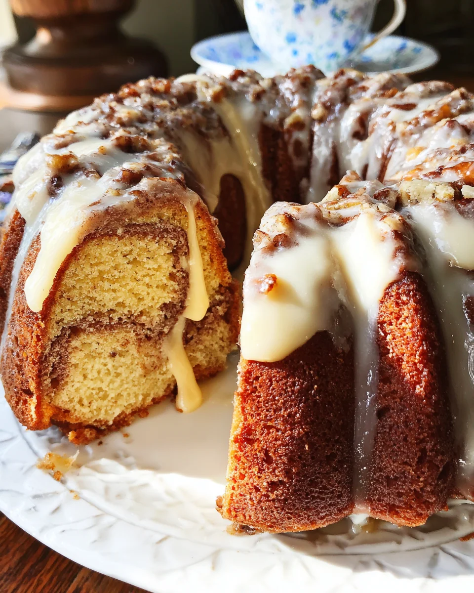 Easy Cinnamon Roll Bundt Cake 22 Easy