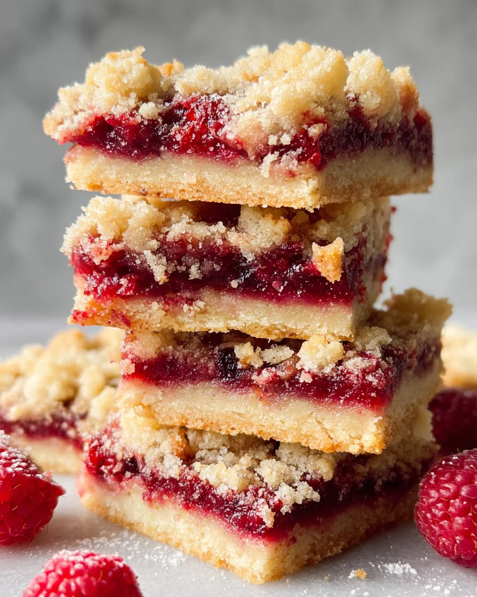 Fabulous Five Ingredient Raspberry Bars 17 Fabulous
