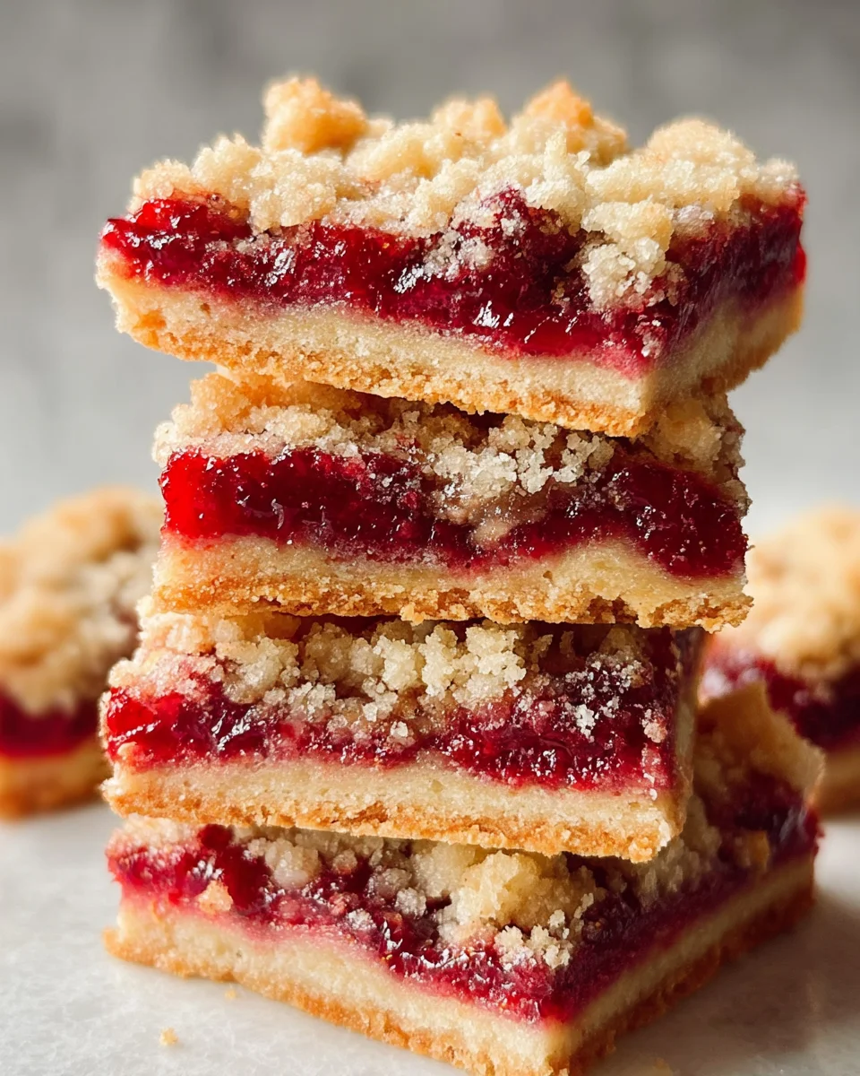 Fabulous Five Ingredient Raspberry Bars 18 Fabulous