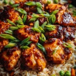 Honey BBQ Chicken Rice 28 Honey BBQ Chicken Rice