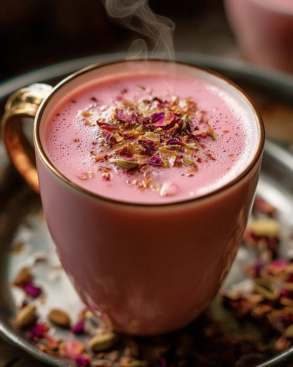 Kashmiri Pink Chai (Noon Tea) 22 Kashmiri