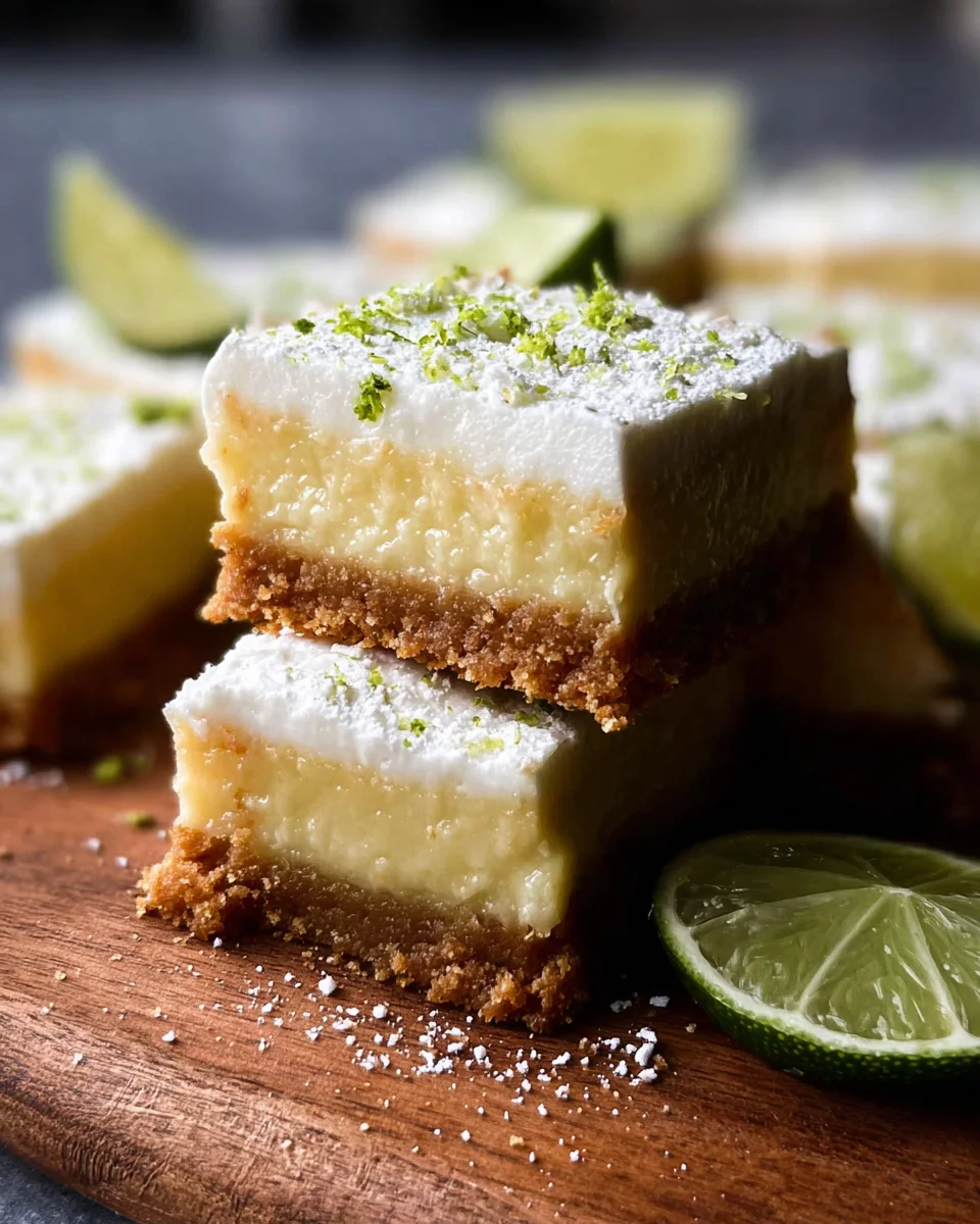 Key Lime Pie Bars