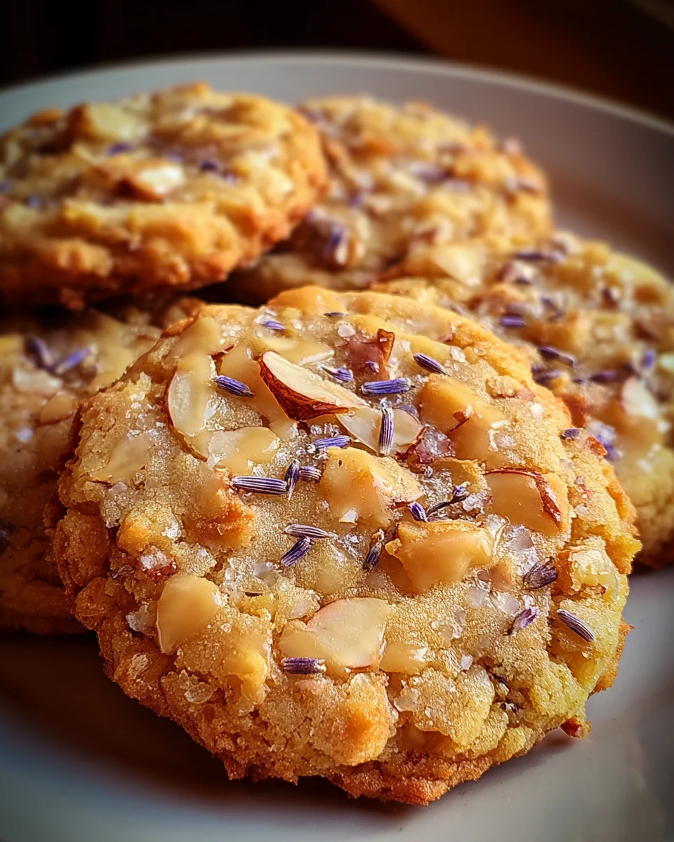 Lavender Honey Crunch Cookies