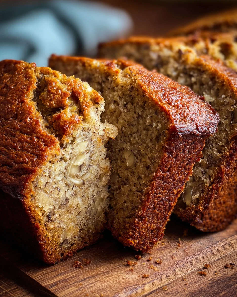 Old Fashioned Banana Bread