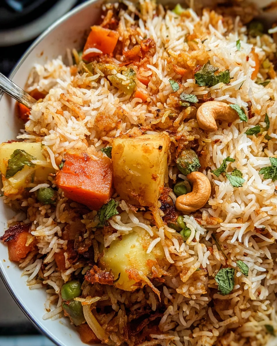 Restaurant Style Vegetable Biryani 22 Restaurant