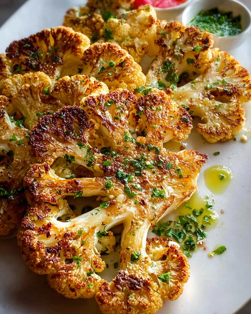 Roasted Cauliflower Steaks