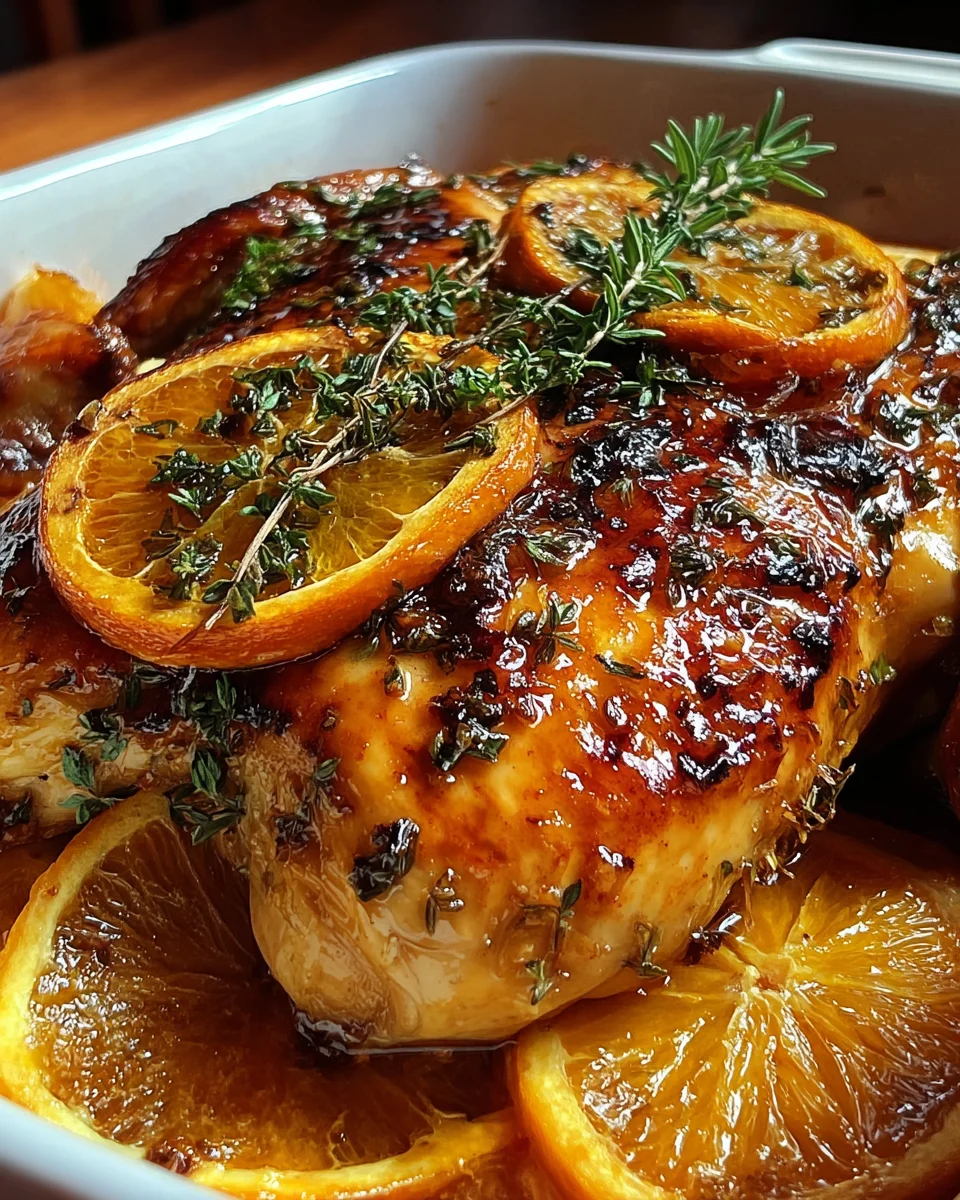 Roasted Orange Chicken 23 Roasted