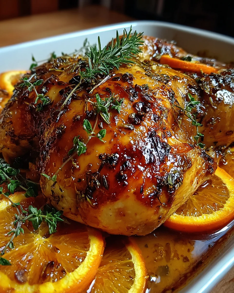 Roasted Orange Chicken 24 Roasted