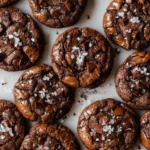 Salted Brownie Cookies