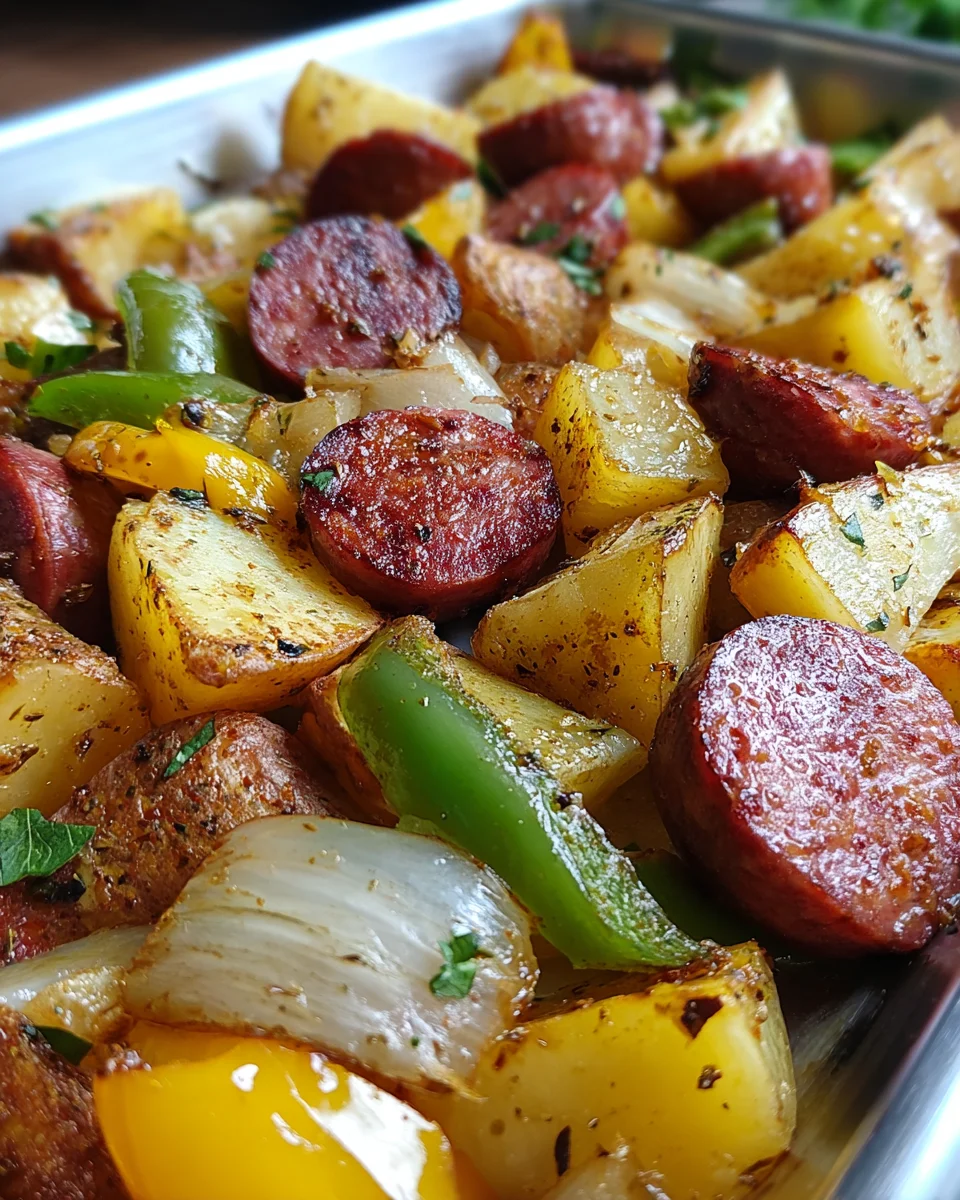 Smoked Sausage and Potato Bake 21 Smoked
