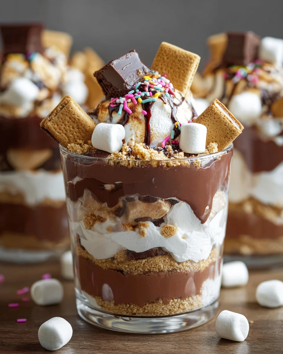 Smores Pudding Cups