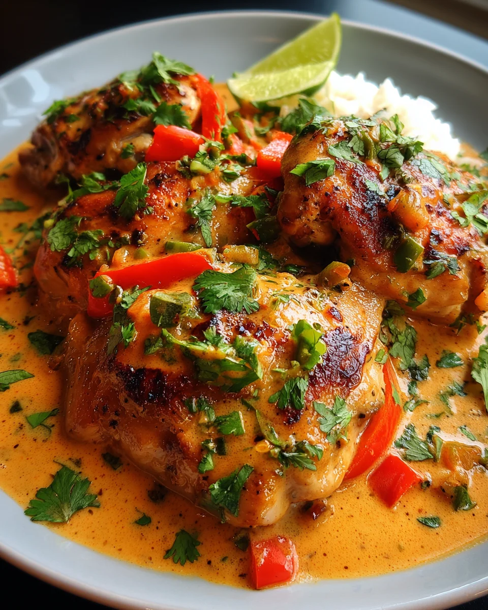 Spicy Brazilian Coconut Chicken Recipe