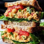 Vegan Buffalo Chickpea Salad Sandwich 24 Vegan Buffalo Chickpea Salad Sandwich
