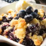 4 Ingredient Blueberry Cobbler 17 4 Ingredient Blueberry Cobbler