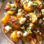 Baked Feta Potatoes