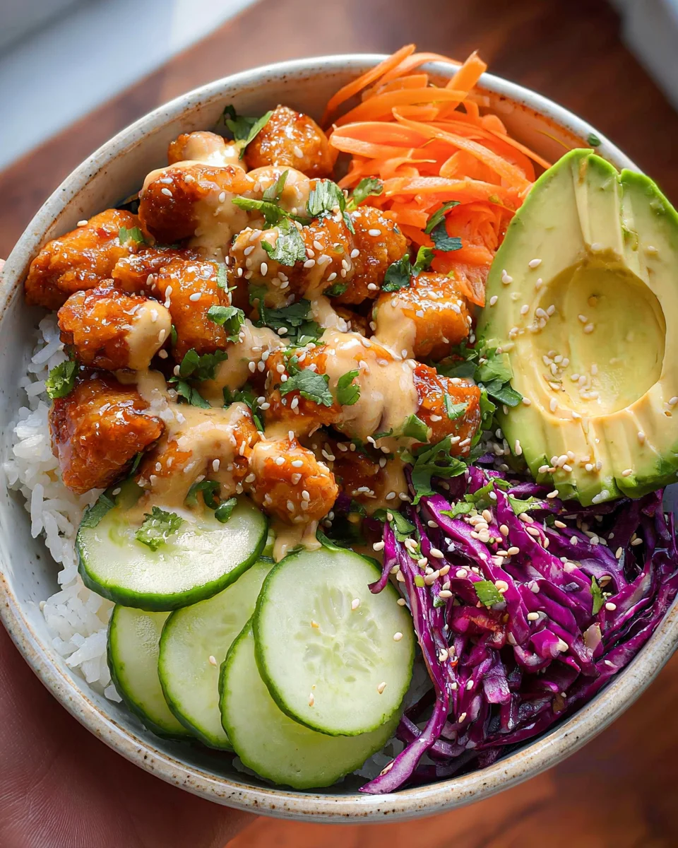 Bang Bang Chicken Bowl