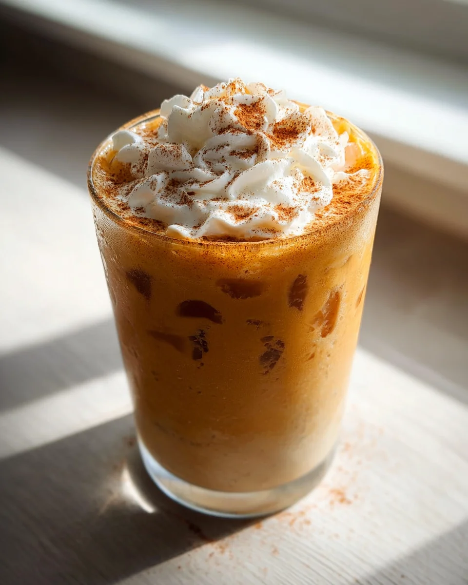 Best Iced Pumpkin Spice Latte at Home