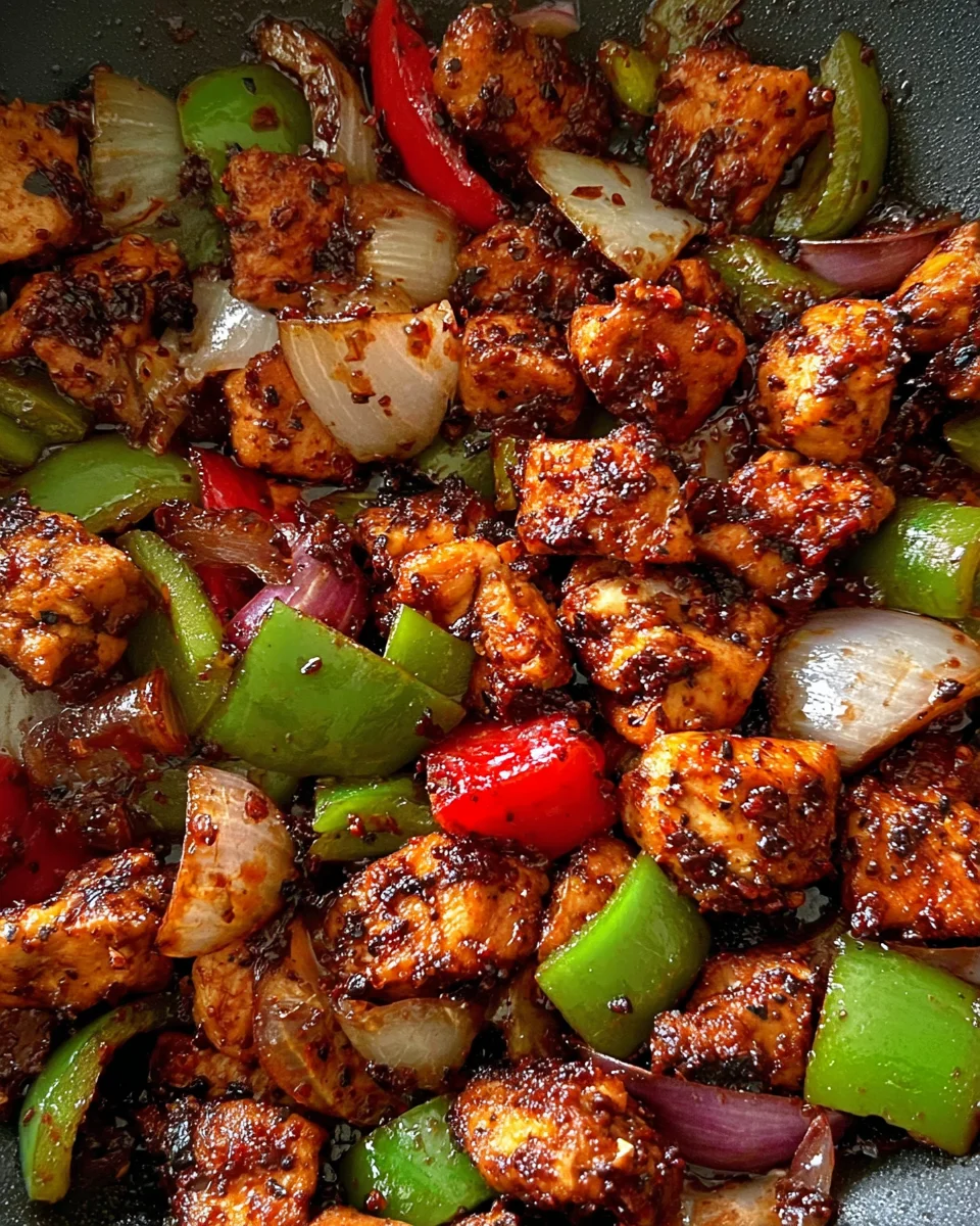 Black Pepper Chicken