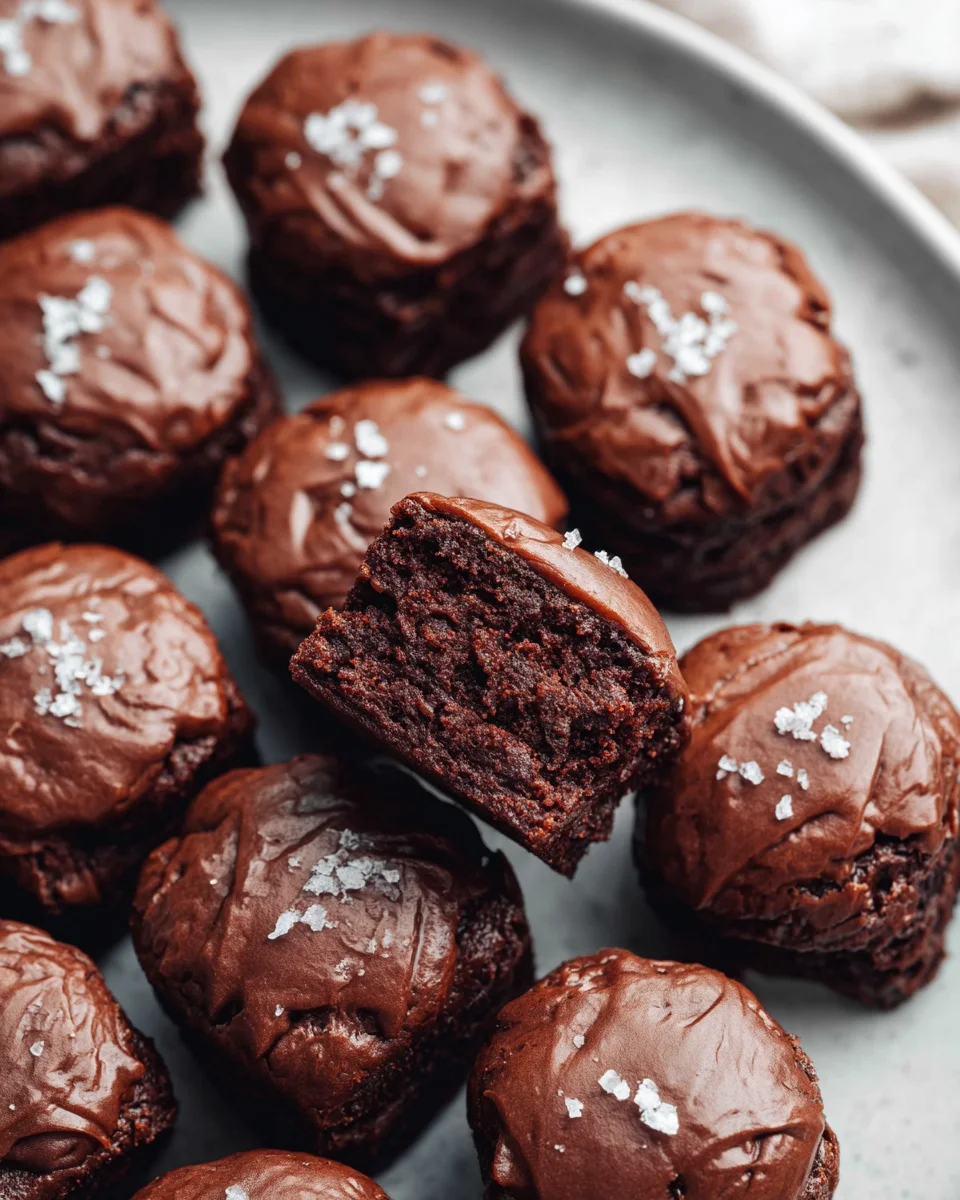 Brownie Petit Fours