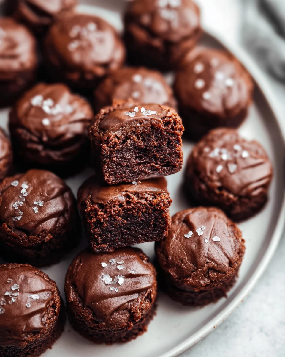 Brownie Petit Fours 24 Brownie
