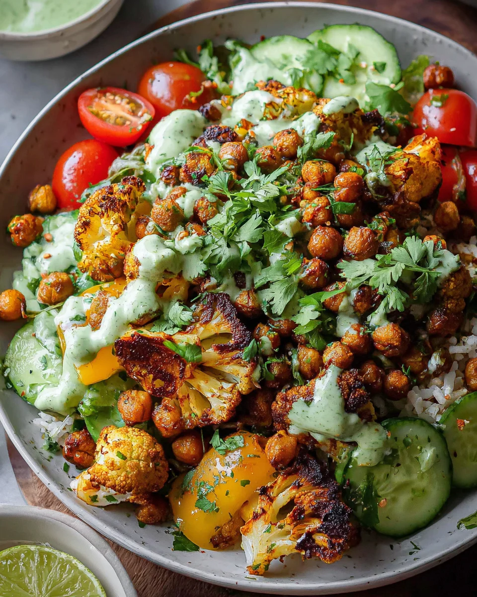 Cauliflower Shawarma Bowls