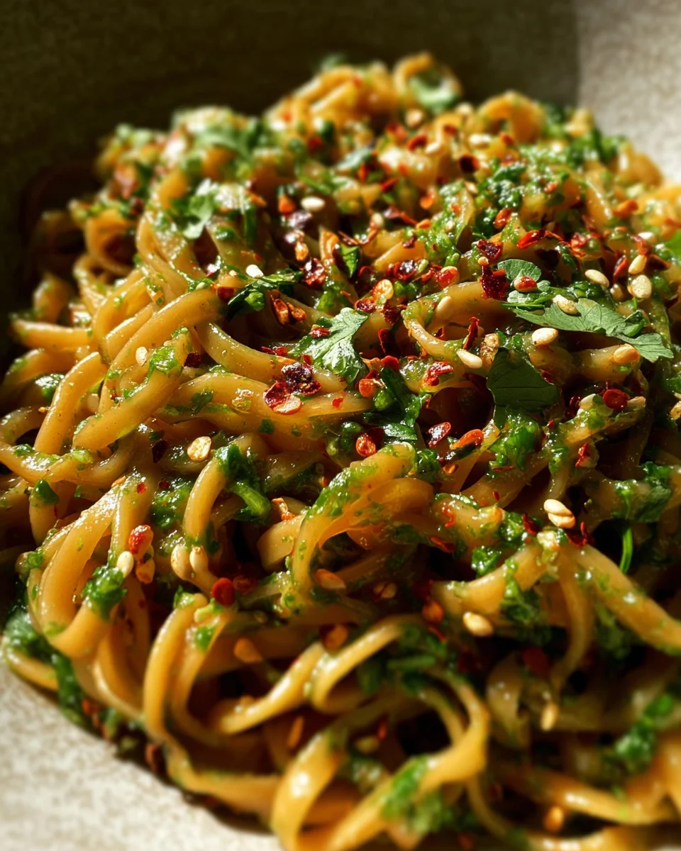 Cilantro Lime Noodles