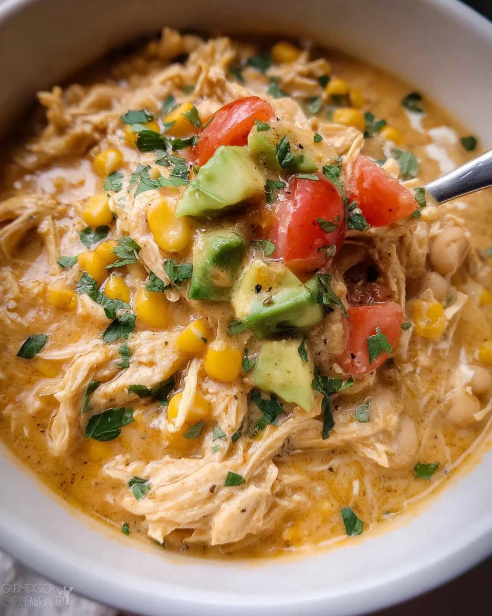 Crockpot White Chicken Chili
