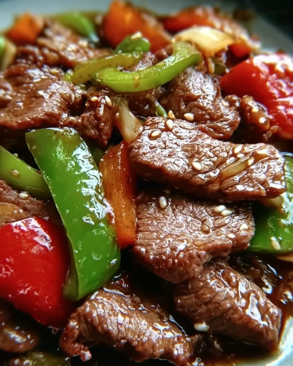 Easy Chinese Pepper Steak Recipe