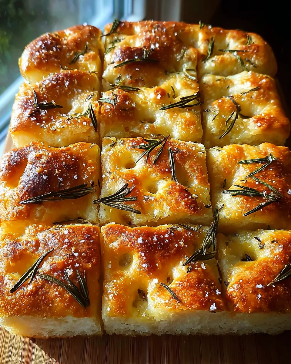 Easy Focaccia Bread Recipe