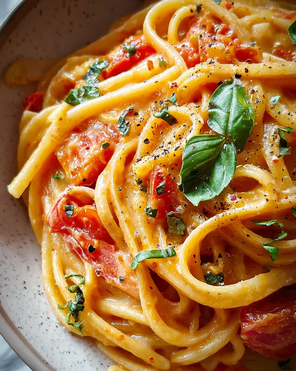 Easy One Pot Creamy Tomato Pasta 21 Easy