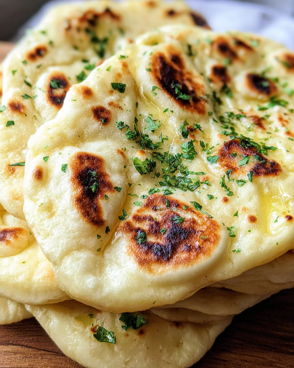 Easy Vegan Naan