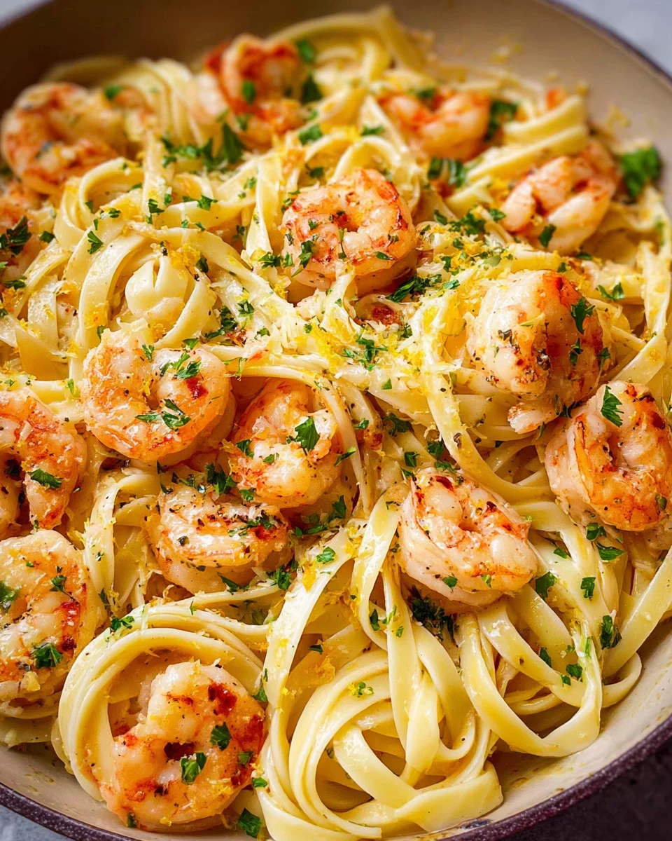 Garlic Butter Shrimp Pasta 21 Garlic