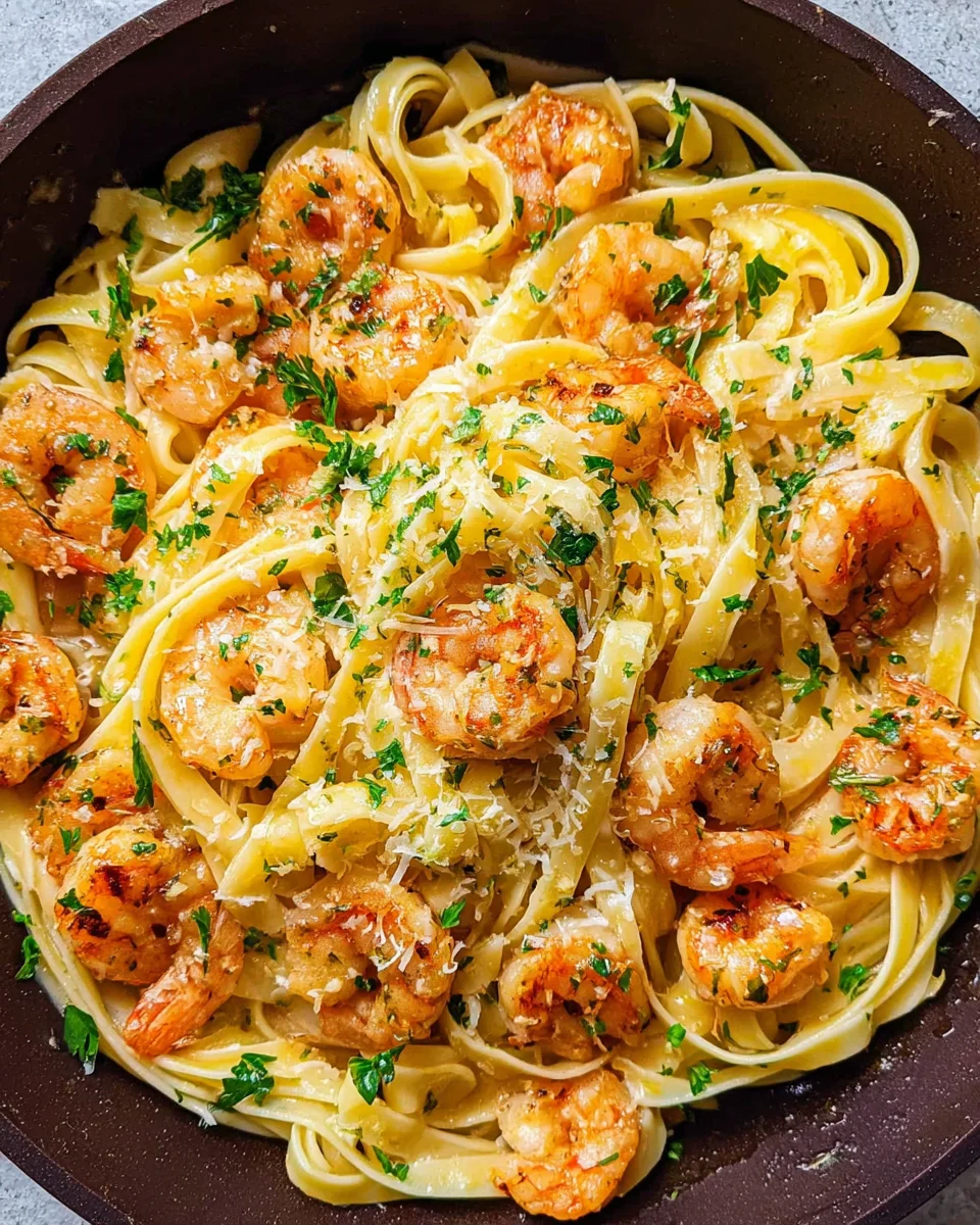 Garlic Butter Shrimp Pasta 22 Garlic