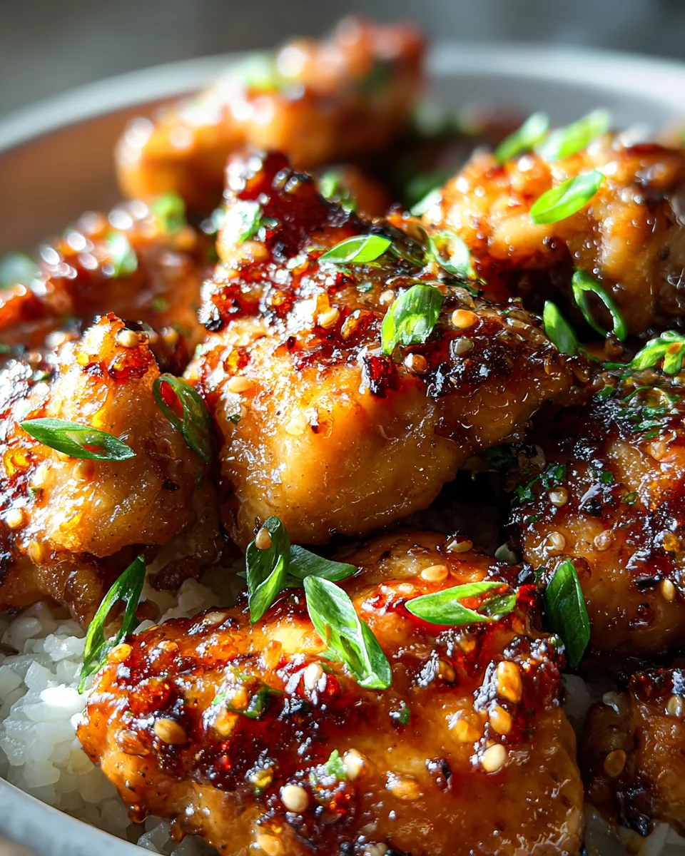 Honey Garlic Chicken Recipe