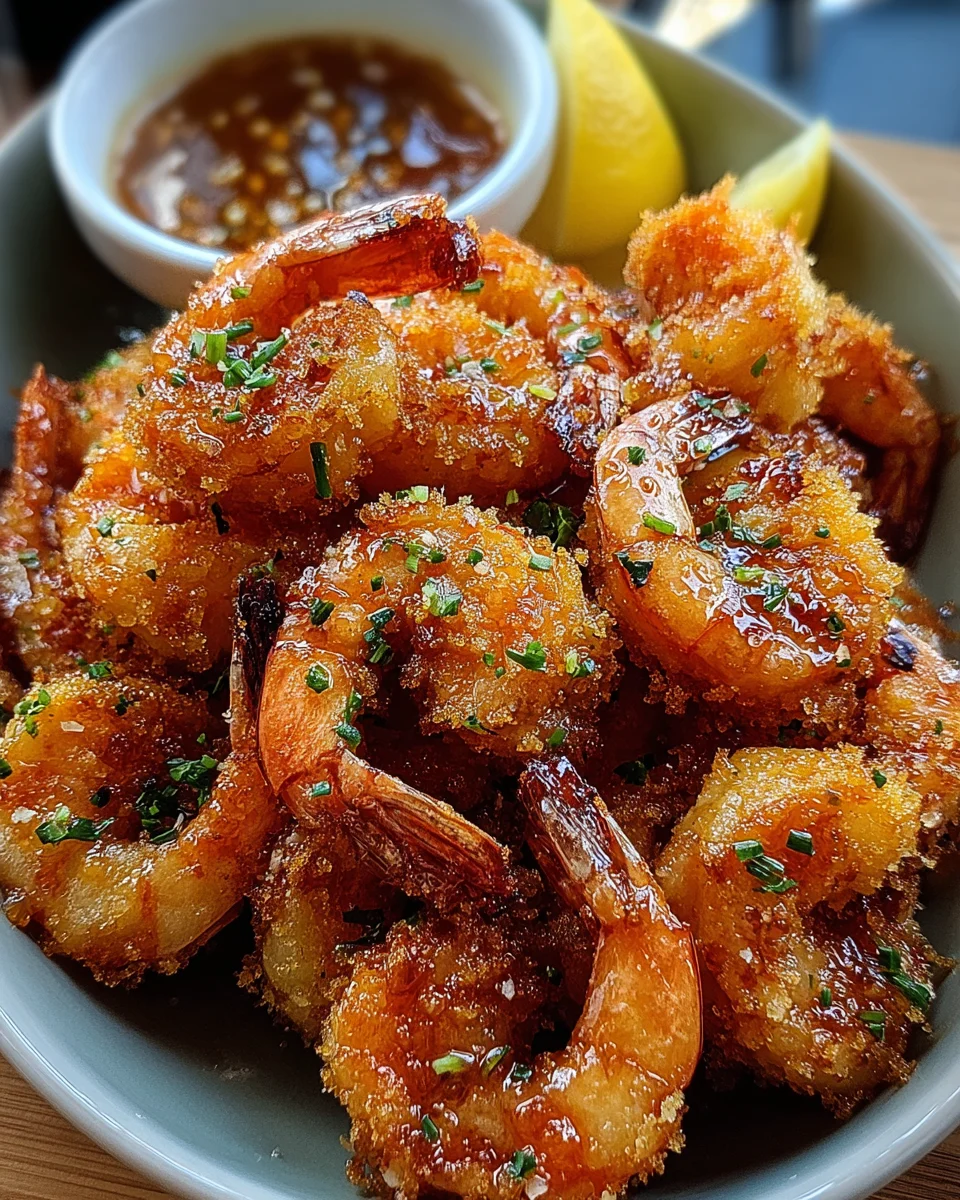 Hot Honey Fried Shrimp