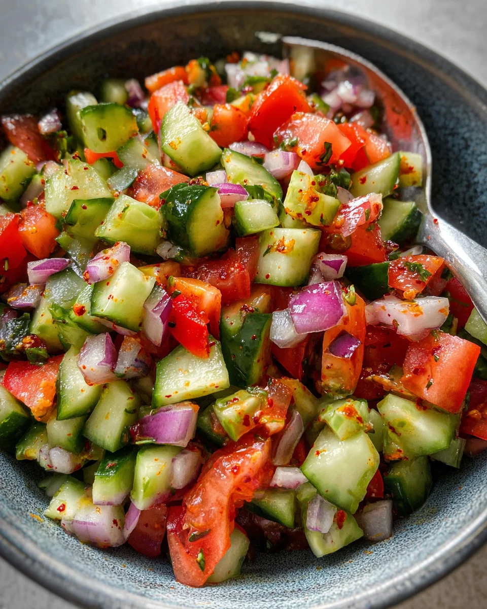 Indian Kachumber Salad
