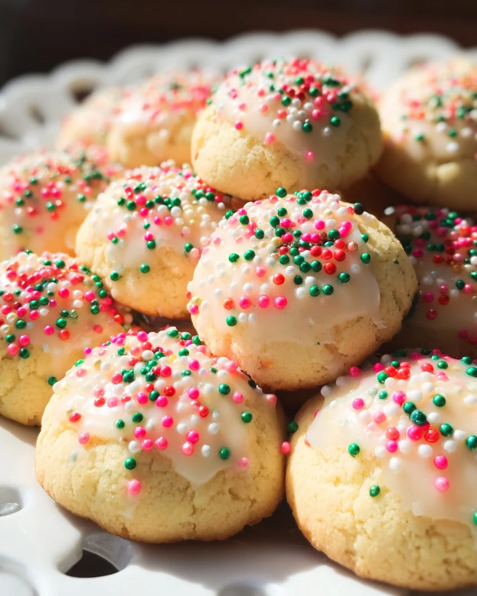 Italian Anise Cookies