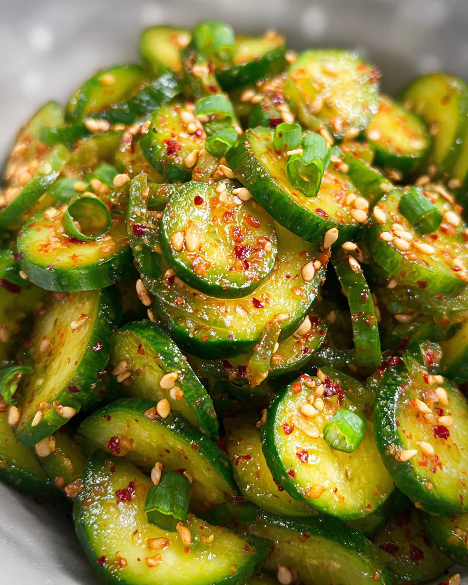 Korean Cucumber Salad