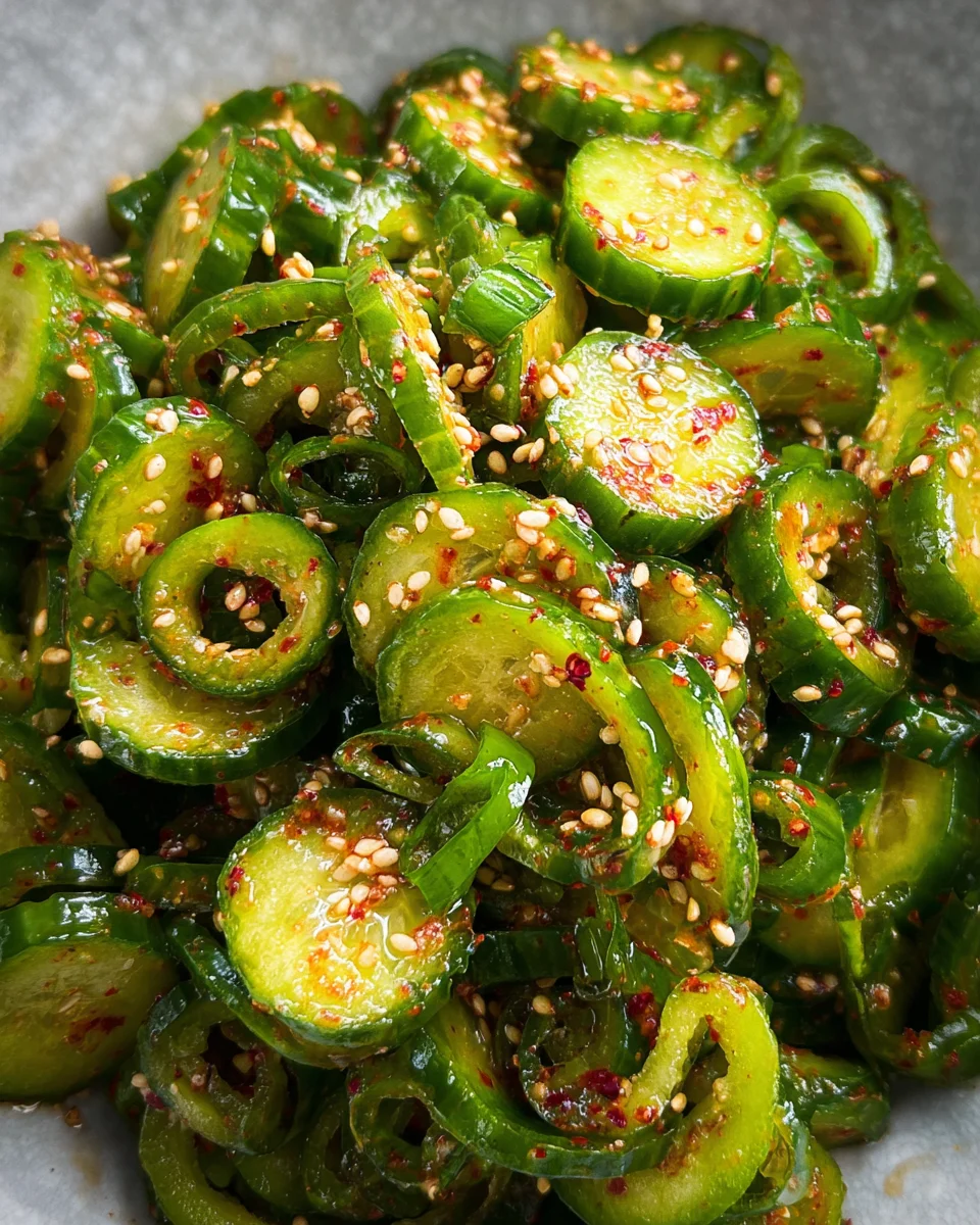 Korean Cucumber Salad 18 Korean