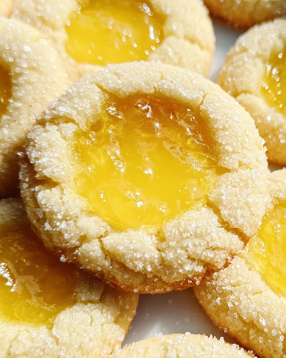 Lemon Curd Cookies Recipe 19 Lemon