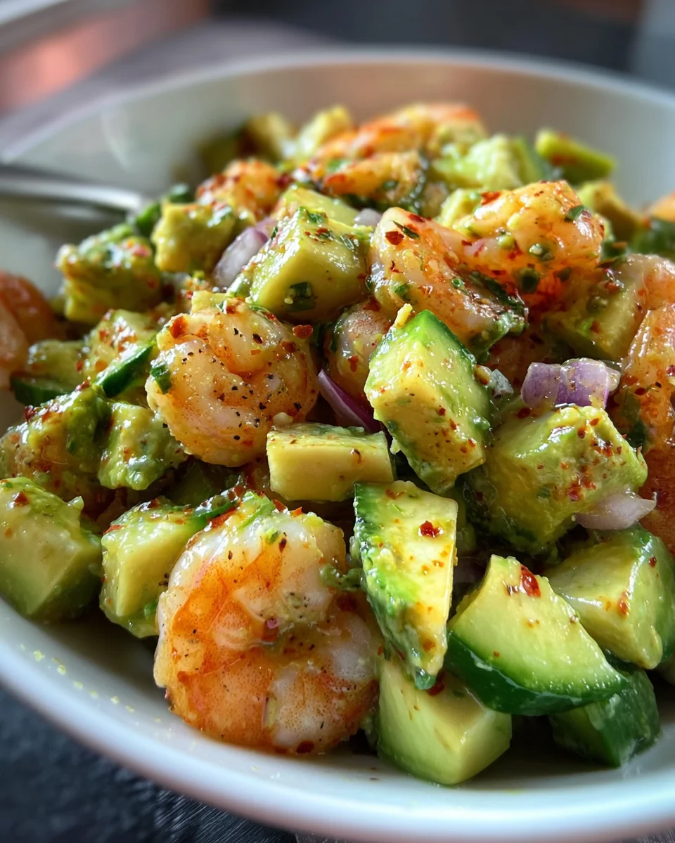 Mediterranean Keto Shrimp Salad