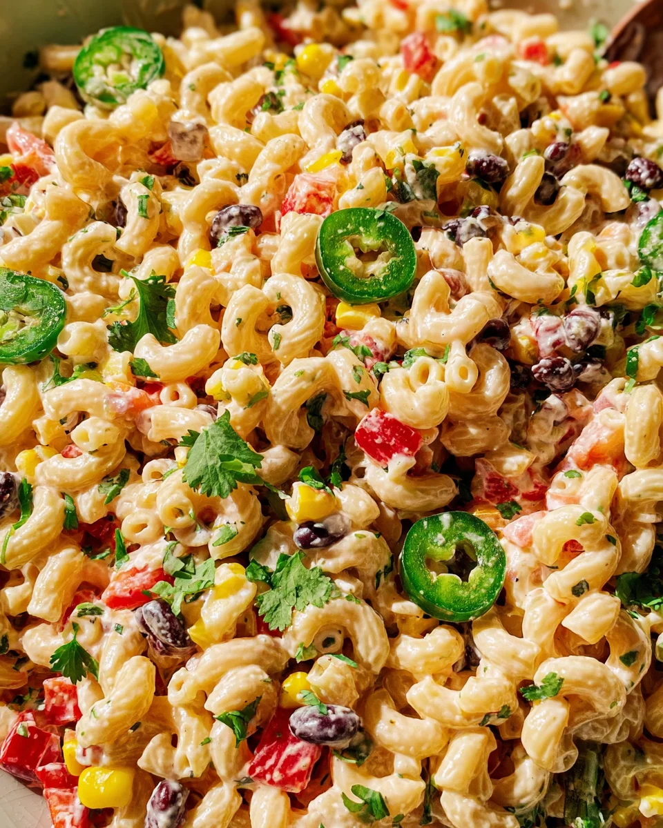 Mexican Macaroni Salad Recipe 20 Mexican